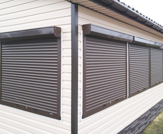 Рольставни на окна в Баксане