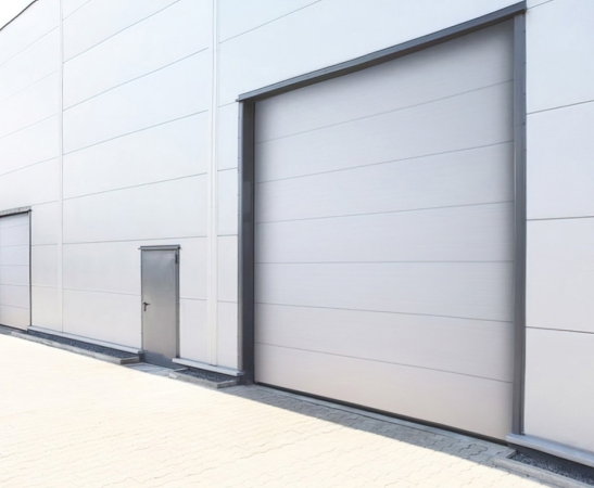 Промышленные ворота Алютех ProPlus в Баксане