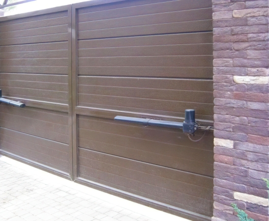 Автоматика для распашных ворот в Баксане