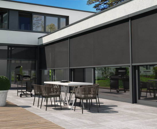 Внешняя солнцезащита помещений в Баксане