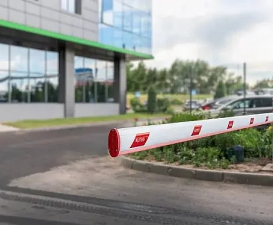 Установка автоматического шлагбаума в Баксане